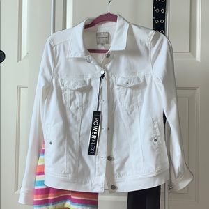 White Denim Jacket
